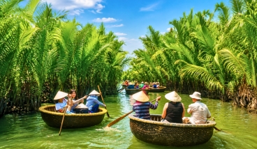 Du lịch Hội An có gì ? Khám phá rừng dừa Bảy Mẫu độc đáo