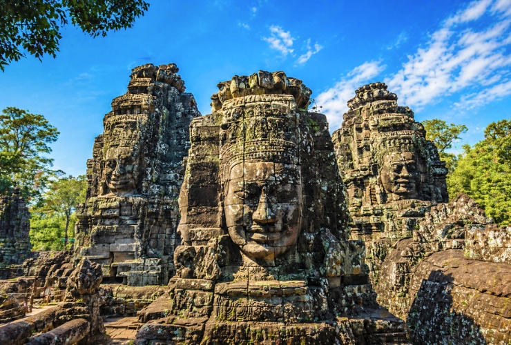 Khám phá đền Bayon với những gương mặt bí ẩn