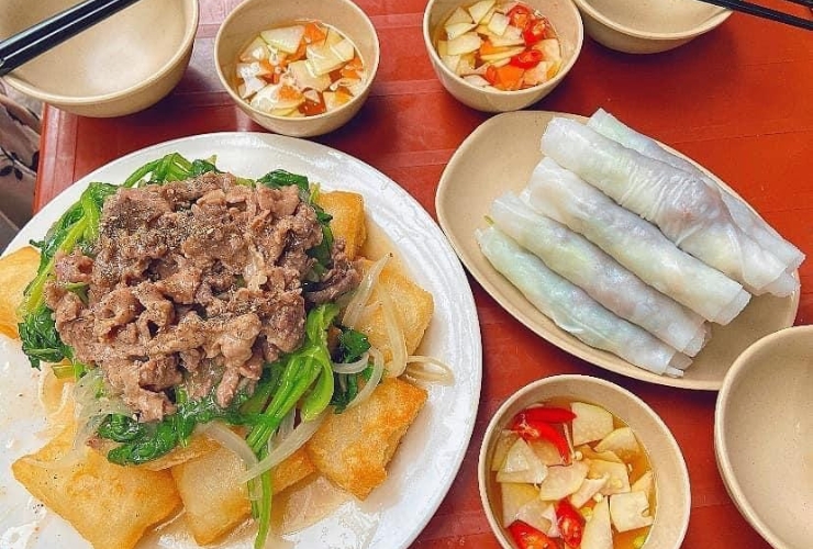 Phở Cuốn Chinh Thắng, một trong những quán phở cuốn ngon nhất Hà Nội
