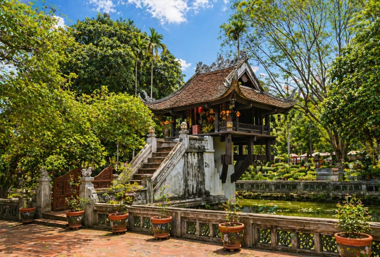 Chùa Một Cột ở đâu ? Hướng dẫn đường đi và vị trí chi tiết