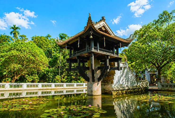 Kiến trúc độc đáo của Chùa Một Cột - Một trong những điểm tham quan nổi bật ở Hà Nội