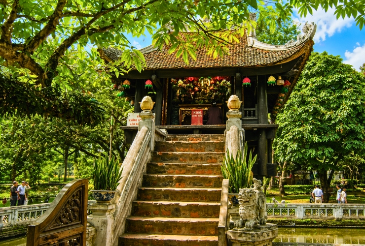 Khám phá Liên Hoa Đài - Trải nghiệm không thể bỏ lỡ khi tham quan Chùa Một Cột