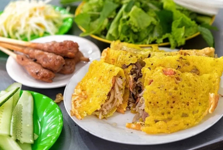 Hương vị Việt Nam – Bánh xèo thơm giòn chuẩn vị