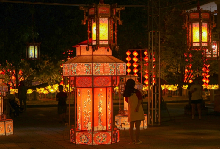 Khám phá nét huyền diệu của lễ hội đèn lồng Huế