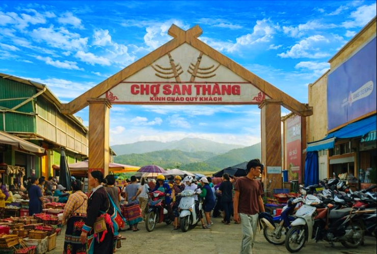 Chợ San Thàng - Nét văn hóa vùng cao Lai Châu