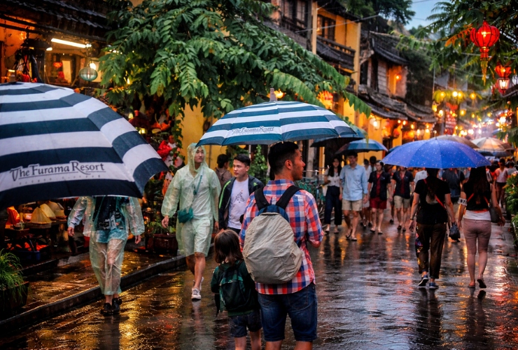 Mùa mưa và tình trạng ngập ở một số khu vực