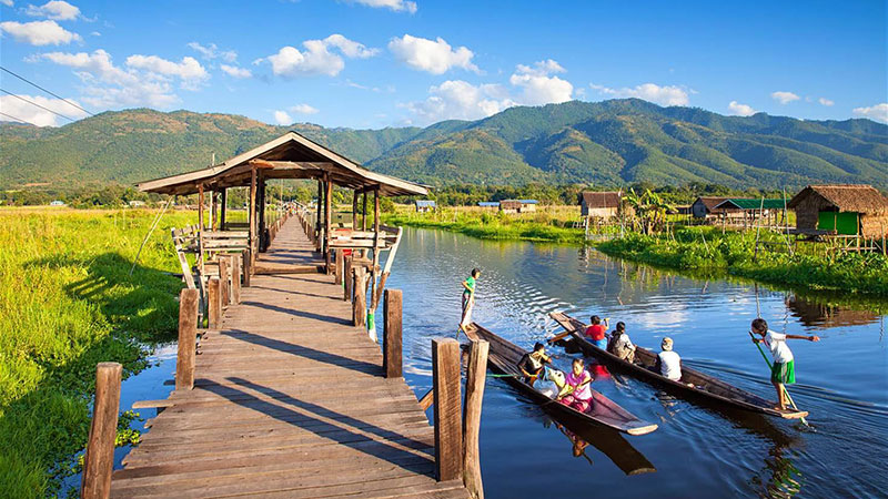 Lạc vào thế giới mộng ảo - hồ Inle của Myanmar