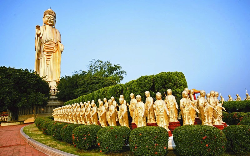 Phật Quang Sơn Tự - Ngôi chùa nổi tiếng bậc nhất ở Đài Loan