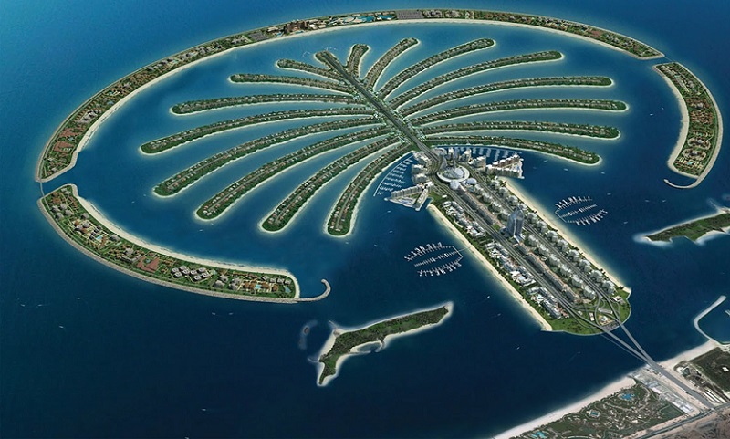 Quần đảo Palm - Công trình kiến trúc độc đáo bậc nhất thế giới