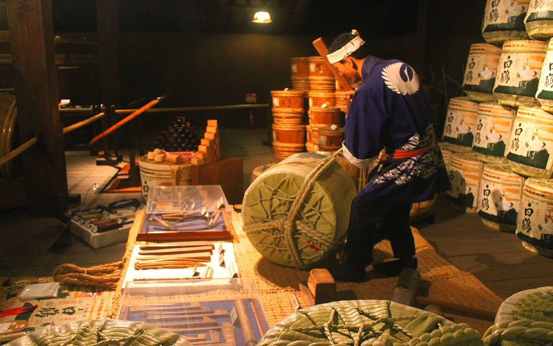 Bảo tàng rượu Sake Hakutsuru - Một trong những nơi chế biến rượu Sake nổi tiếng nhất ở Nhật Bản