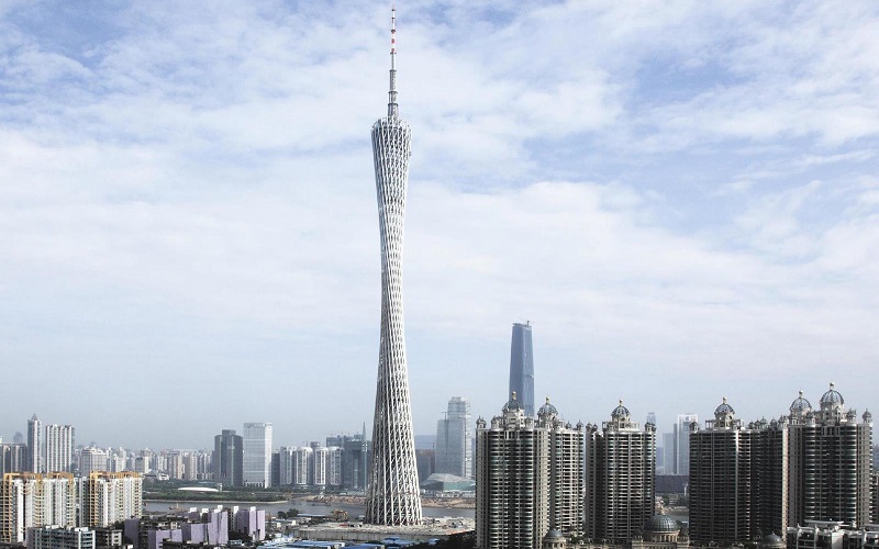 Tháp truyền hình Quảng Châu - Ngọn tháp cao nhất Trung Quốc