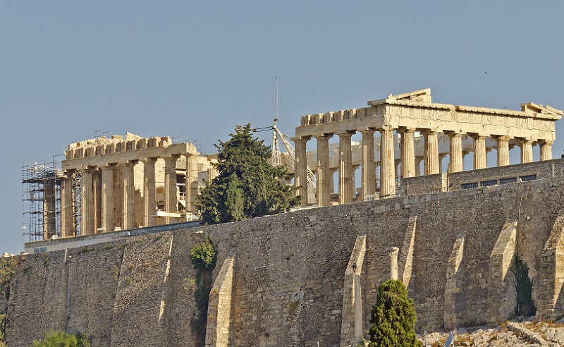 Đền thờ Parthenon - một trong những công trình kiến trúc độc đáo bậc nhất ở Hy Lạp