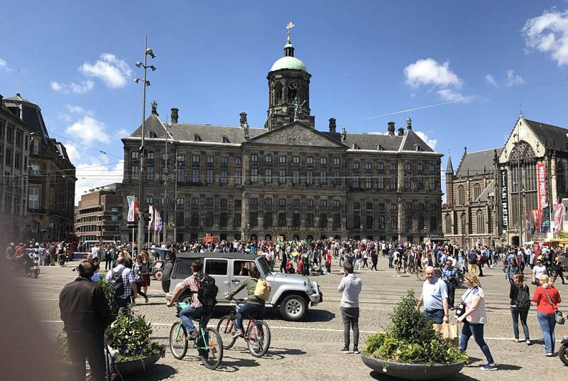 Quảng trường Dam Square - Quảng trường nổi tiếng nhất ở Hà Lan