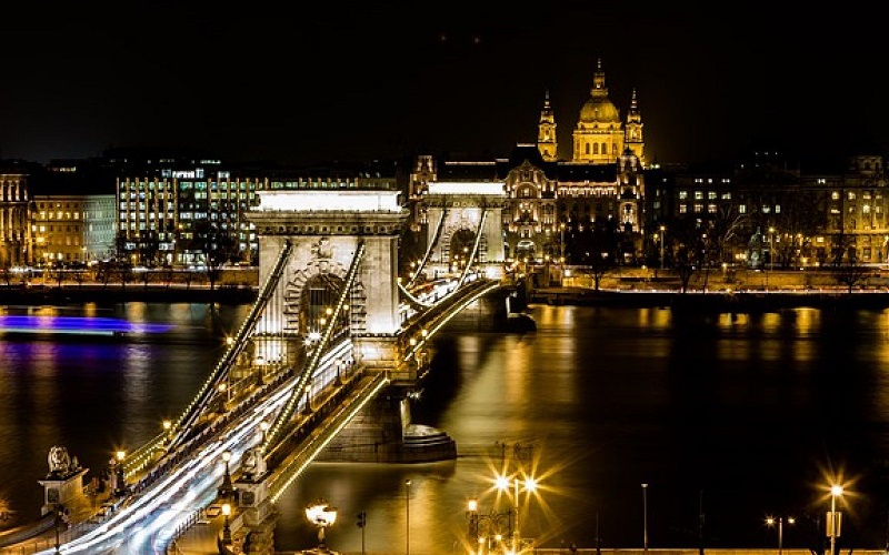 Vẻ đẹp của thành phố Budapest về đêm