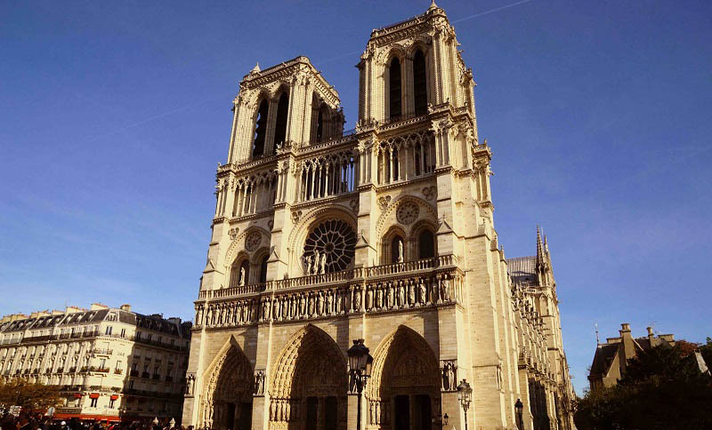 Nhà thờ Đức Bà Paris -  Nhà thờ thánh nổi tiếng nhất thế giới