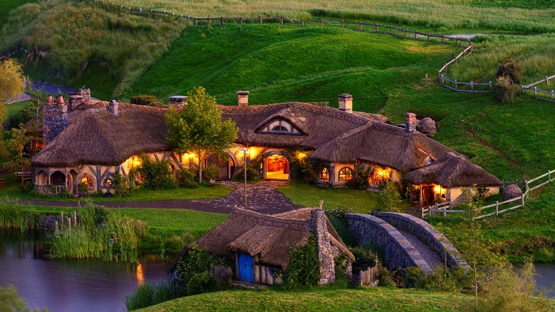 Ngôi làng Hobbiton - Bối cảnh của bộ phim Chúa tể những chiếc nhẫn