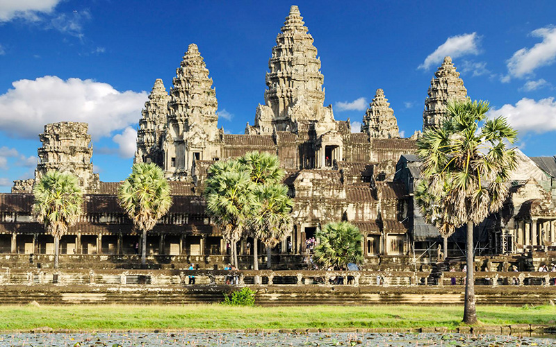 Khu đền Angkor Wat - kỳ quan thế giới với vẻ đẹp hùng vĩ