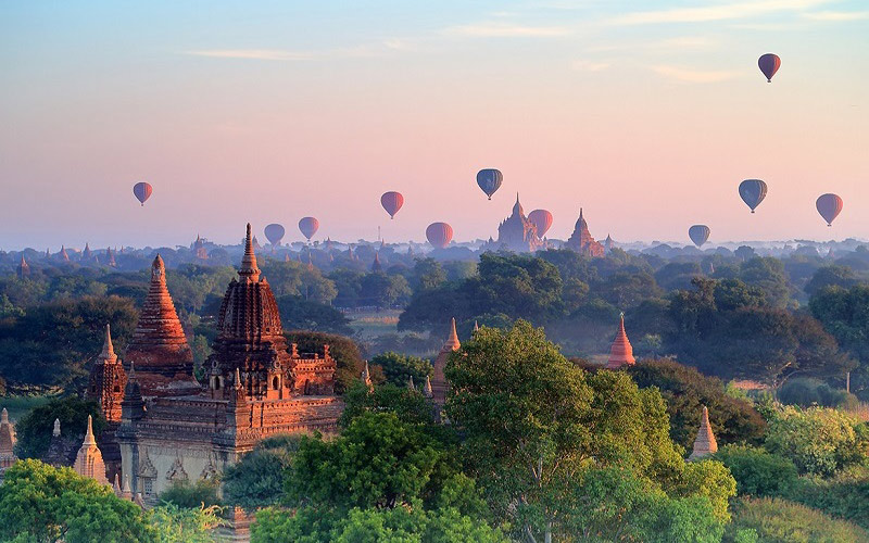 Cố đô Bagan - nơi có hàng nghìn di tích cổ 
