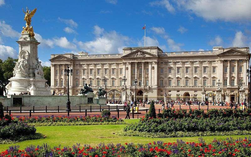 Vẻ đẹp hoành tráng của cung điện Buckingham