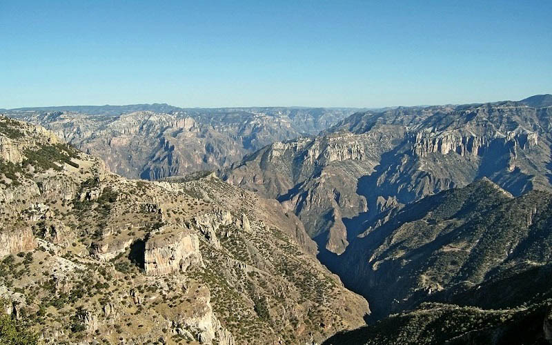 Vẻ đẹp hùng vĩ của hẻm núi Copper - Mexico