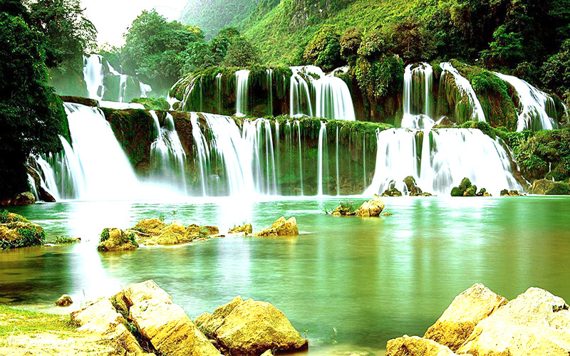 Thác Bản Giốc - Thác nước đẹp nhất Việt Nam