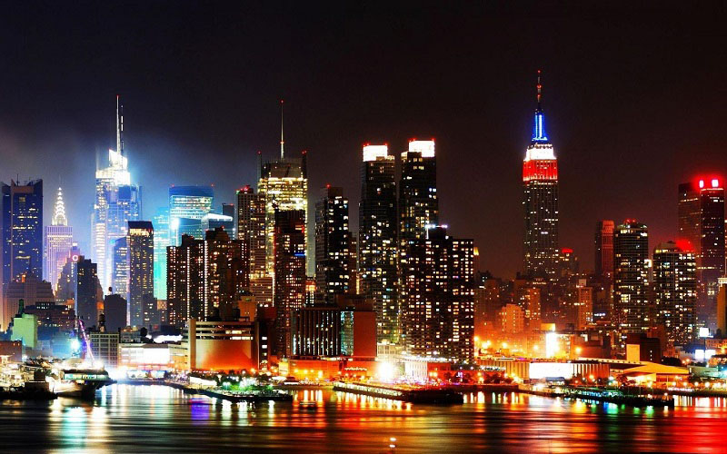 Vẻ đẹp lung linh của thành phố New York về đêm